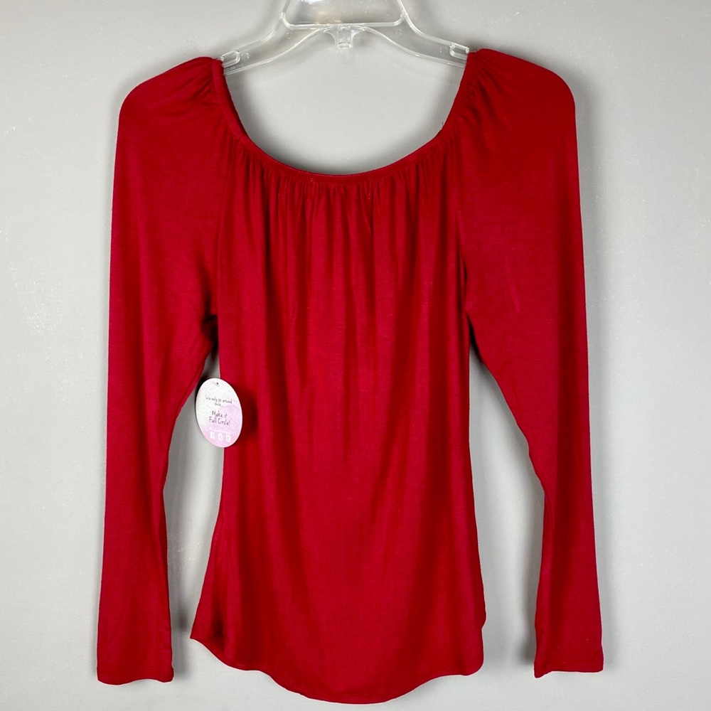 Full Circle Red Long sleeve size medium shirt